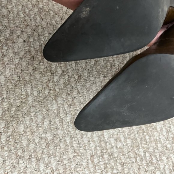 Franco sarto brown pointed toe pumps heels size 8.5 - Picture 9 of 10